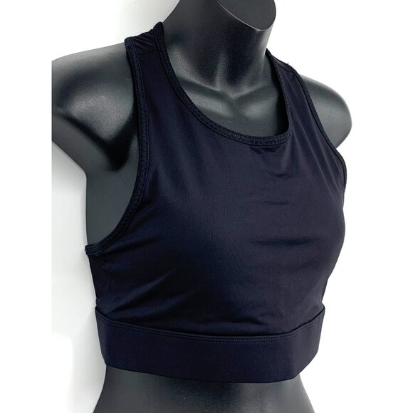 Fabletics Trinity High-Impact Sports Bra Size Medium M Black Women Athletic New - Picture 2 of 6